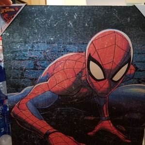 Home edge Spiderman canvas
